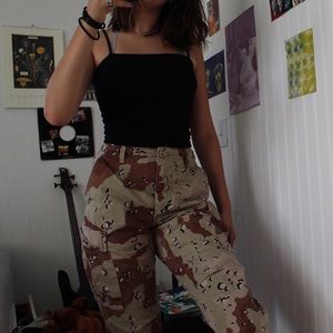 Camo pants
